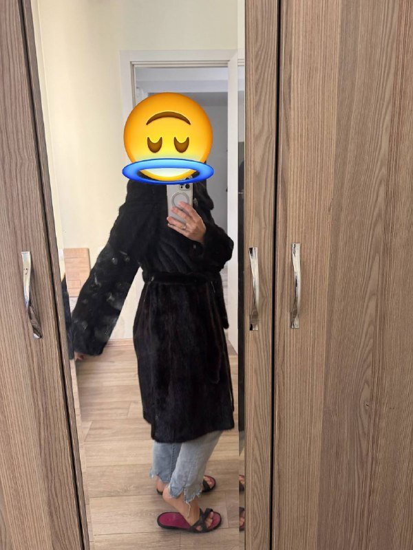 норковая шубка размер S-M 4