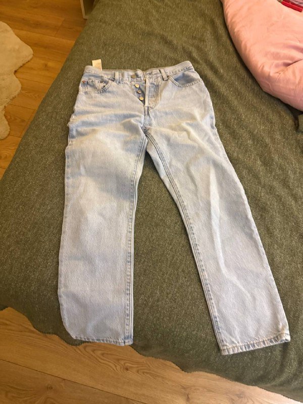 Мужские джинсы Levi's светло-голубые