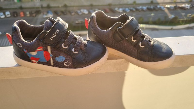 Детские туфли Geox в хорошем состоянии