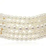 Pearl forehead chain, pearl necklace 2