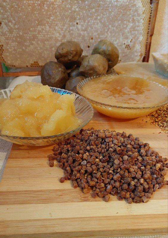 Натуральная пчелиная продукция: мёд, маточное молочко, перга, прополис, воск 9