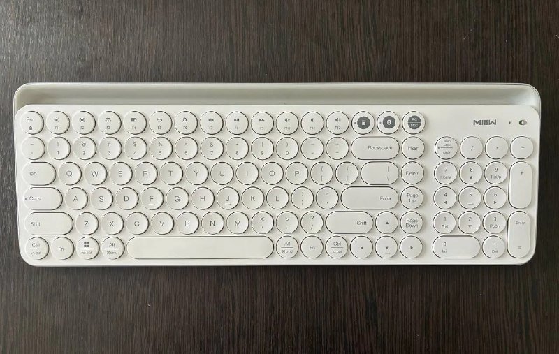 Клавиатура Xiaomi Miiiw белая беспроводная
