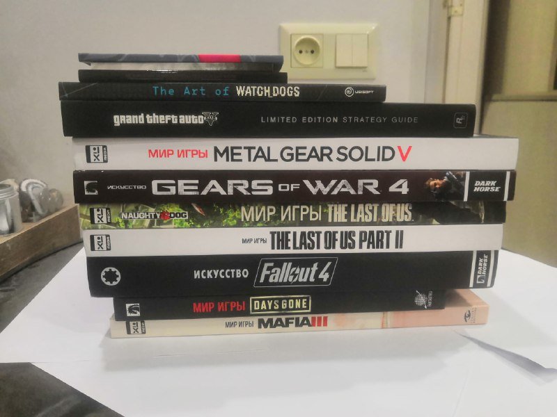 Артбуки игр GTA 5, Days Gone, Fallout 4 и др. 4