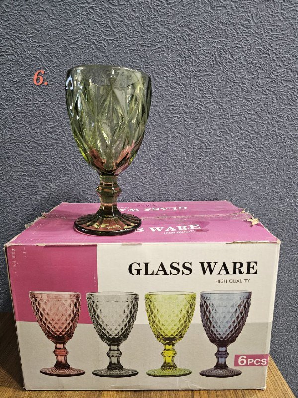 Подставки под тарелки розовые 6 шт. 6