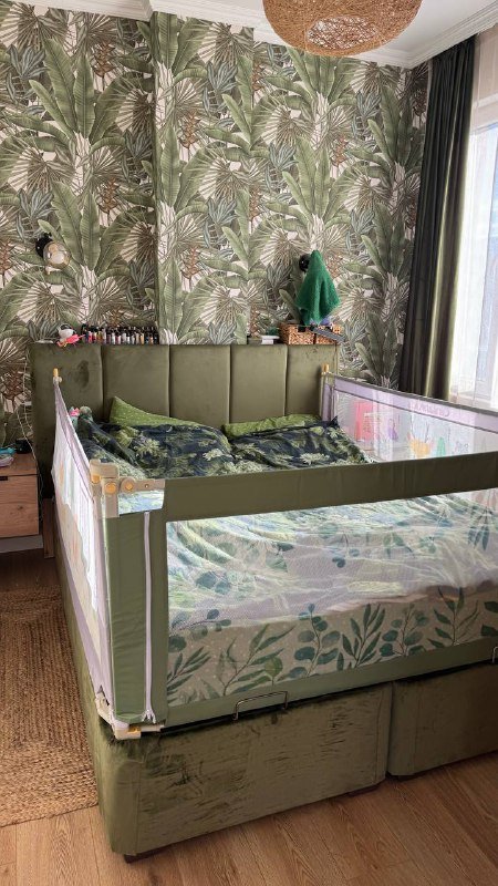 Бортики на кровать 200 см, 160 см 2