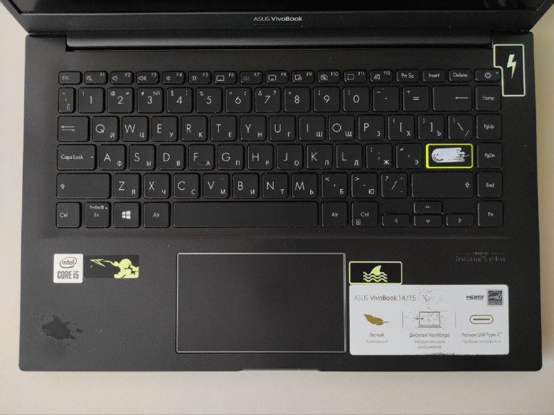 Ноутбук Asus Vivobook K413JA Intel i5 8GB RAM 256GB SSD 4