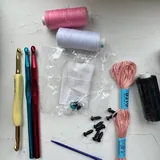 Вязальные нити, крючки, иголки, наполнитель 2