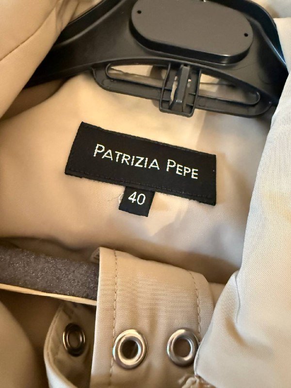 Классический плащ Patrizia Pepe размер 40 3