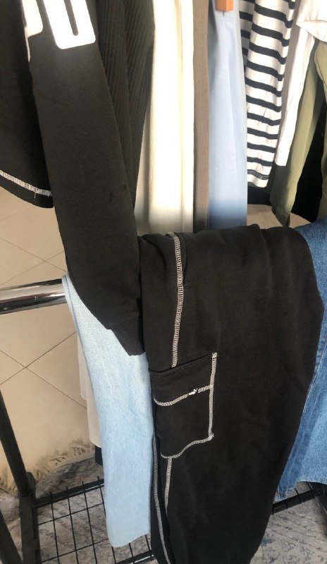 Костюм Puma оригинальный кроп и карго низ 2