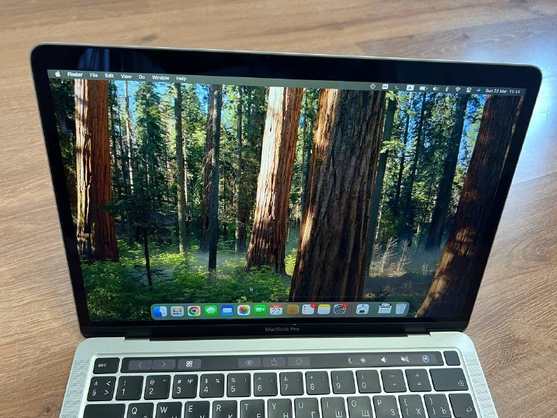 Macbook Pro M1 8gb 256gb серебристый 4
