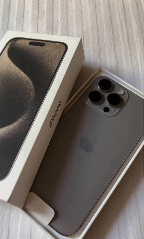 iPhone 15 Pro Max 256GB, оригинал, чехол MagSafe