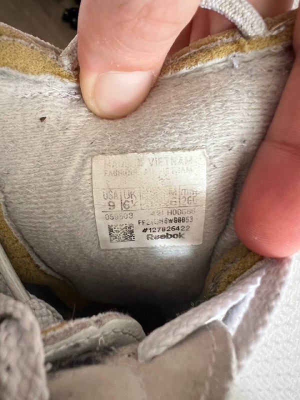 Reebok Cardi B classic leather женские кроссовки 260мм 5