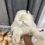 Мягкие игрушки, мишка, белка, кот 4
