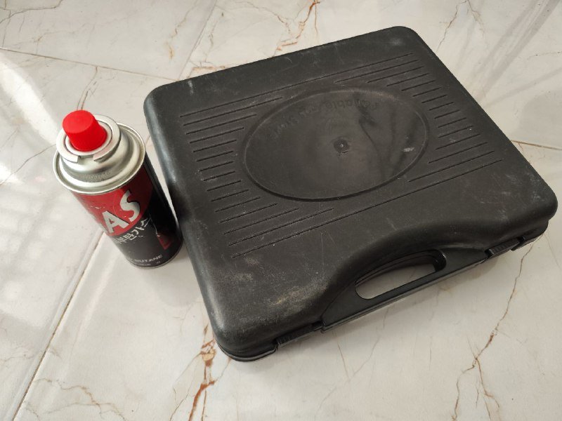 Газовая горелка с газом 4