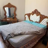 Спальный гарнитур с кроватью, шкафом, тумбами и туалетным столиком 4