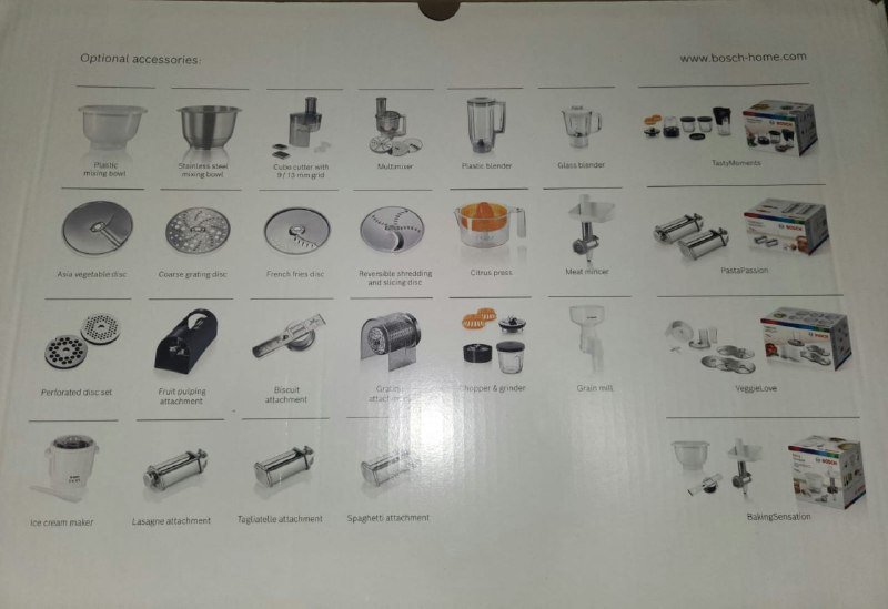 Кухонный профессиональный комбайн Bosch MUM 5 6