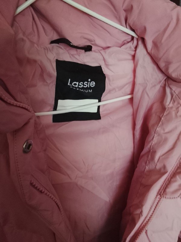 Пальто на девочку размер 140 розовое пудровое 3