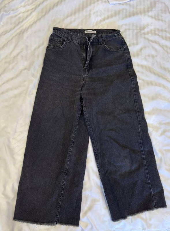 джинсы pull & bear, топ синий XS