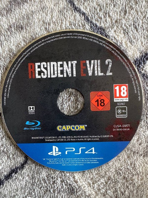Игры PS4 Resident Evil 2, Horizon Zero Dawn, God of War, Call of Duty, NBA 2K19