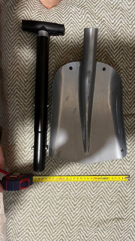 Складная лопата для автомобиля и походов 3