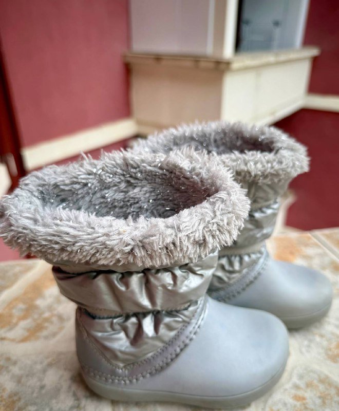 Зимние сапоги crocs 3