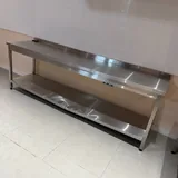 Стол и вытяжка из нержавеющей стали 1