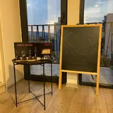 Сковородка IKEA, нож IKEA, формы для выпечки, соковыжималка, кондитерские принадлежности, набор для фрикаделек, доска, LED-лампа 6