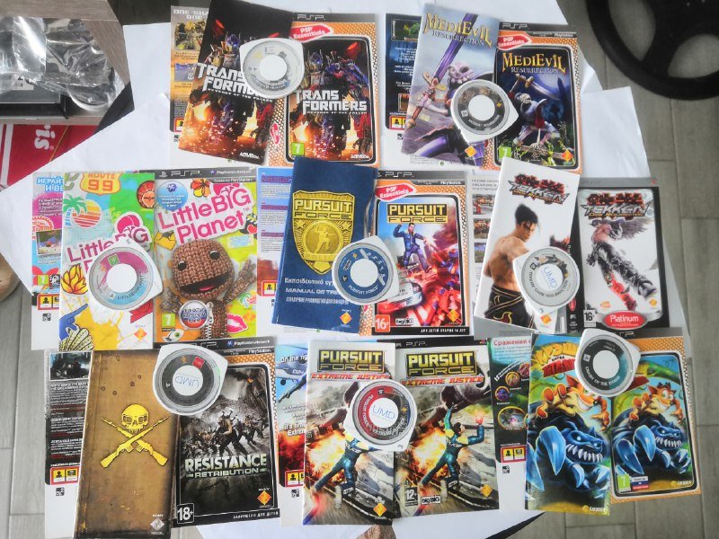 Лицензионные Игры PSP Tekken 6, God of War, Gran Turismo, GTA и др. 3