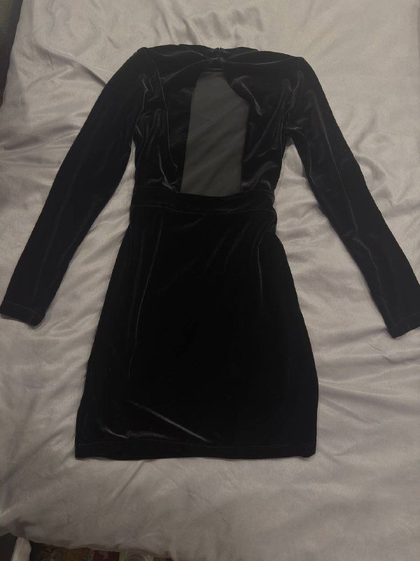 Вечернее платье S-M с открытой спиной