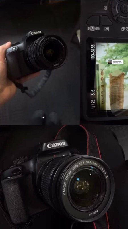 Камера Canon EOS 4000d с объективом и аксессуарами