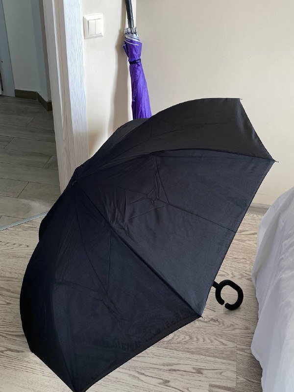 Зонты разных цветов, большой размер 6