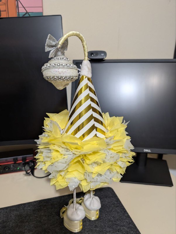 Новогодняя ёлка-топотушка ручной работы 2