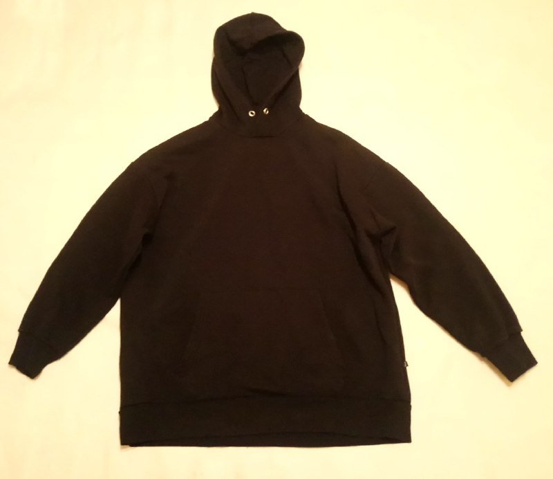 Мужская черная кофта толстовка LTB размер M
