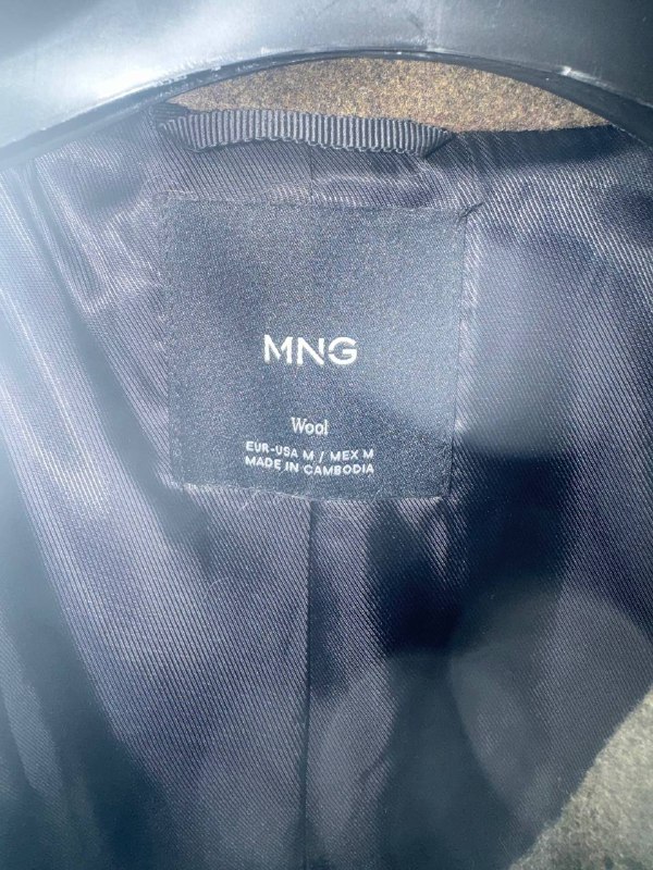 Полупальто демисезонное Mango размер М оверсайз 3