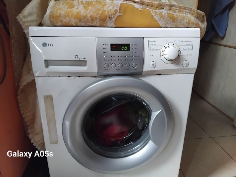 Стиральная машина LG, 7 кг, рабочее состояние