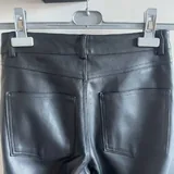 Брюки из экокожи, юбка сатиновая 3