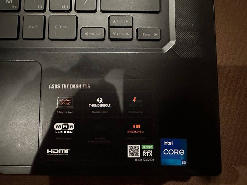 Игровой ноутбук ASUS TUF Dash F15 3