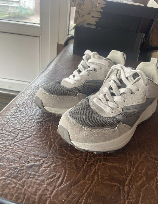 Мужские кроссовки 42 размер замшевые 4