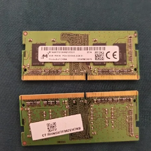 2x4 GB DDR4 ноутбучной памяти