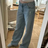 Голубые джинсы Pull&Bear 2