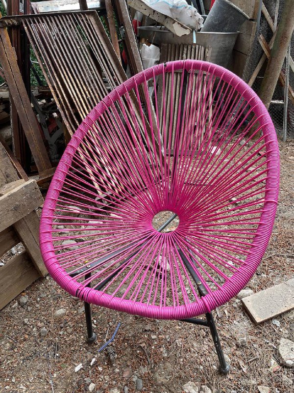 Стулья, столы, мангал, холодильник, баллон, печь 10