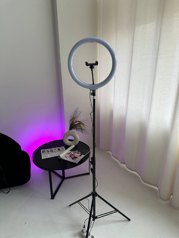 кольцевые лампы с штативом 33 см, 36 см, 45 см, RGB 36 см 3