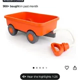 Детская тележка Green Toys Wagon 2