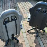 Игровые компьютерные кресла, тканевое и кожаное 4