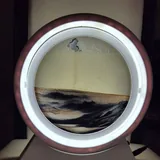 Ночник песочные часы с подсветкой 3