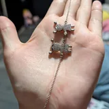 Серебряный браслет 4