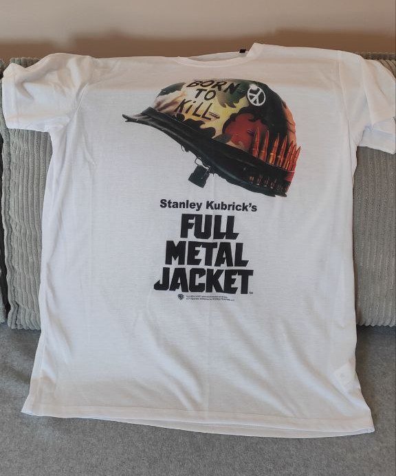 Футболка Full Metal Jacket, кеды, кроссовки New Balance