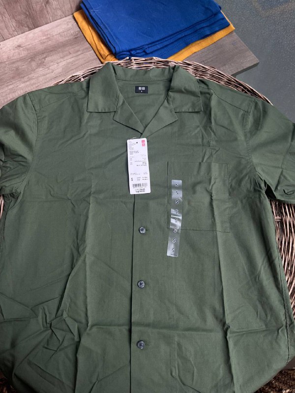 Мужская рубашка Uniqlo, Размер S, Новая