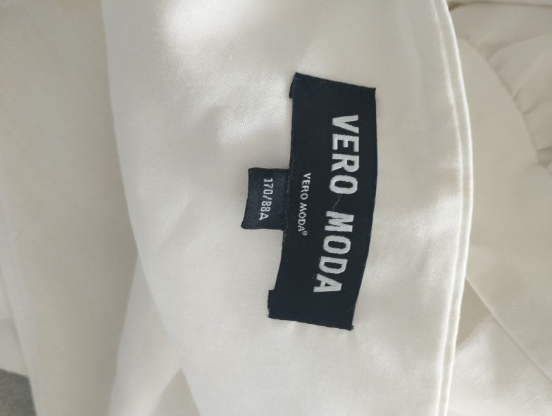 Платье женское белое размер 46 3