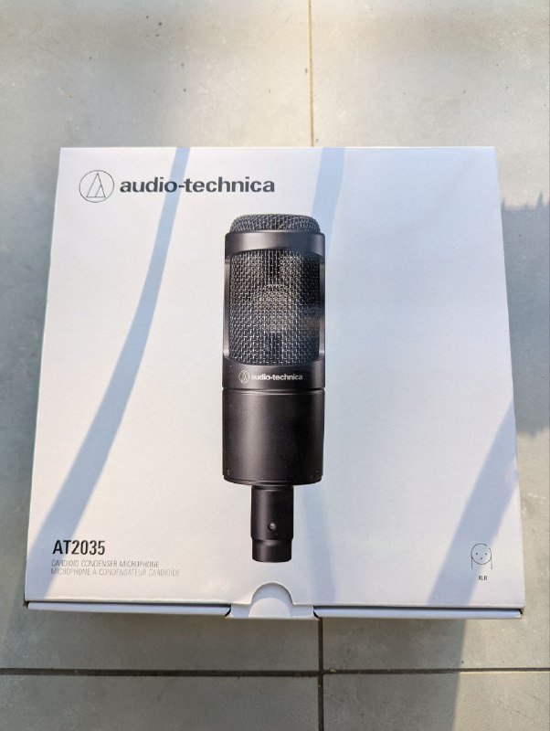 Audio-Technica AT2035 профессиональный студийный микрофон 5